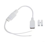 Adaptateur USB AC 220 V vers DC 5 V - Transformateur d'alimentation avec protection contre les surcharges et les surcharges - Compatible avec les systèmes de caméra sans fil