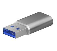 Adaptateur USB - AISENS - Mini Adaptateur USB 3.2 GEN2 - USB-C Femelle - USB-A Mâle - 10 Gbps