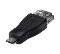 - Adaptateur USB - USB (F) pour Micro-USB de type B (M) - USB OTG - noir