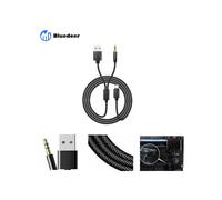 Adaptateur USB/AUX certifié Apple MFi pour BMW et Mini iPod/iPhone : votre compagnon idéal pour un streaming musical haute fidélité et une