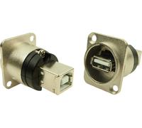 Adaptateur USB B vers USB A forme XLR Cliff CP30110 Adaptateur/prolongateur encastrable Contenu: 1 pc(s)