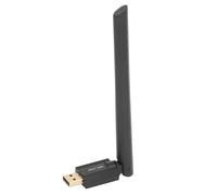 Adaptateur USB Bluetooth 5.3, Adaptateur Bluetooth USB Longue Portée 100 M avec Antenne à Gain élevé 4 DBi pour PC, Récepteur émetteur Dongle Bluetooth USB pour 8.1 10 11