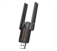 Adaptateur USB Bluetooth 6.0 BLE/ Récepteur/émetteur audio USB 3 Mbps AAC/ avec double antenne pour Win 8.1/10/11