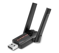 Adaptateur USB Bluetooth 6.0 pour PC, ordinateur portable, ordinateur de bureau, souris, clavier, 3 Mbps, Plug & Play, extension de portée, antenne réglable, pour Windows 11/10/8.1/7