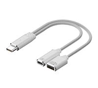 Adaptateur USB C 1 entrée 2 sorties - Répartiteur USB de type C multifonctionnel Convertisseur USB vers USB | Adaptateur polyvalent USB vers USB pour téléphone portable, tablette, ordinateur portable