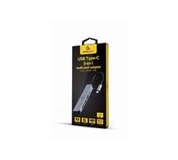 Adaptateur USB-C 3.0 5-03 vers HDMI, 3x USB-A ,1x USB-C (Gris)