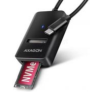 Adaptateur USB-C 3.2 Axagon ADM2-CM vers M.2 S-ATA/NVMe auto-alimenté