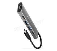 Axagon Station d'accueil HMC-5G2 USB 3.2 Gen 2 (3.1 Gen 2) Type-C Gris