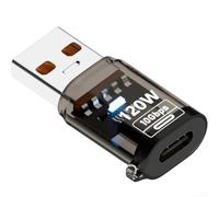 Adaptateur USB C 3.2 pour Gen 2 PC pour robuste 10Gbps Adaptateur(Black)