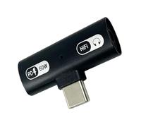 Adaptateur USB C 3,5 mm Casque Et Chargeur Splitter Audio HiFi PD 60W | Convertisseur Jack 3,5 mm Avec Charge Pour Smartphones Et Ordinateurs Portables Écouteurs Bureau Conduite Vidéos