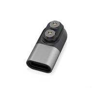 Adaptateur USB C 5 V 500 mA pour lampes de poche LEDLENSER | Connexion magnétique sans couture, compatible avec les séries P et H, alimentation fiable 5 V, finition noire élégante