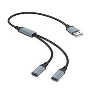Adaptateur USB C à usage multiple pour connecter clavier, souris, stockage efficace, synchronisation des données d'alimentation, répartiteur de type C