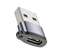 Adaptateur USB C - Adaptateur De Type C | USB C À Ethernet Adaptateur, Femelle À Mâle De Type C À USB Convertisseur, Connecteur Vidéo Portable De Charge En Aluminium Charge Fast Charging Pour Tablette