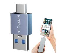 Adaptateur USB C - Adaptateur multifonction, convertisseur de chargeur | Adaptateur USB mâ USB 3.0 femelle compact et portable, adaptateur USB C femelle mâ pour divers appareils Type C [video game]