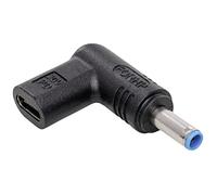 Akyga Adaptateur universel AK-ND-C09 USB-C vers 4,5x3,0 mm Broche HP 18,5-20V 5A Noir
