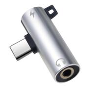 Adaptateur USB C Audio auxiliaire - Connecteur Audio de Type C, Adaptateur Universel de Type C pour écouteurs | Adaptateur USB C Prise Casque avec Support de Charge, Meilleur Adaptateur de