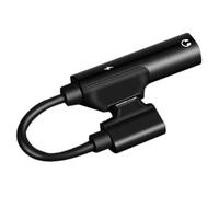 Adaptateur USB C AUX 3,5 Mm - Convertisseur De Type Prise Casque Câble Audio De Charge 2 en 1, Connecteur Coudé en D'aluminium avec Son Stéréo Stable Et Conception De Support De | S