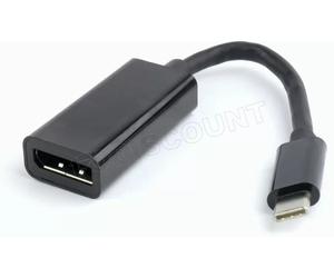 Adaptateur USB-C CableXpert vers DisplayPort 1.2 M/F 15cm (Noir)