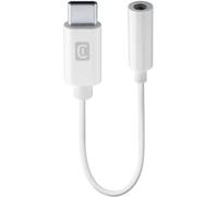 Cellularline MUSICENABLERTYPECW câble audio 0,15 m USB C 3,5mm Blanc