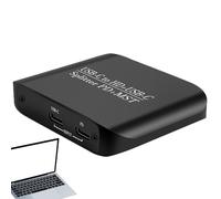 Adaptateur USB C,Convertisseur Multifonctions | Station Connecteur Numérique Portable 4K@60Hz pour Écran PC Portable Téléphone et Travail