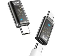 Adaptateur USB C de Supporte Une Charge de 240W et 40Gbps, Adaptateur USB C Femelle vers USB C Mâle pour MacBook Pro, iPhone 15 Pro Max Plus, iPad Air/Pro, Laptop Thunderbolt 3/4, 8K@60Hz Video