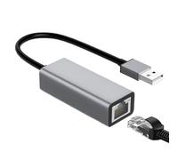 Adaptateur USB C Ethernet - Adaptateur de Type C Ethernet, Adaptateur réseau USB C | Adaptateur LAN, Carte réseau USB 2.0 100 m Port RJ45 Conversion Pilote de Carte Filaire