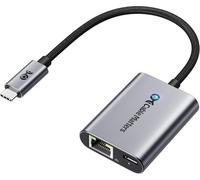Adaptateur USB C Ethernet Gigabit avec Chargeur 140 W, Adaptateur réseau Ethernet USB C pour 1000 Mbps, pour Chromecast avec Google TV (Version 2020), Ordinateurs Portables et Autres