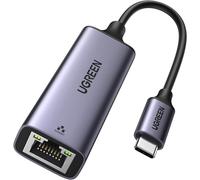 Adaptateur USB C Ethernet Gigabit Thunderbolt vers RJ45 Réseau LAN 1Gbps Compatible avec iPhone 16 Plus Pro Max 15 MacBook iPad Air 2024 Surface 10 Galaxy S25 Ultra Tab S9 (Gris)