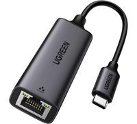 Adaptateur USB C Ethernet Gigabit Thunderbolt vers RJ45 Réseau LAN 1Gbps Compatible avec iPhone 16 Plus Pro Max 15 MacBook iPad Air 2024 Surface 10 Galaxy S25 Ultra Tab S9 (Noir)