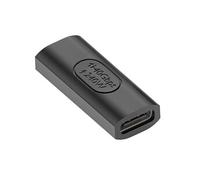 Adaptateur USB-C Femelle 3 en 1 Charge, Synchronisation, Vidéo Noir