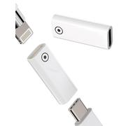Adaptateur USB C Femelle vers Lightning Femelle pour Apple Pencil (Lot de 2) Chargeur pour Stylet 1ère génération Accessoires iPencil connecteur Type C Thunderbolt 3/4 ip-1D
