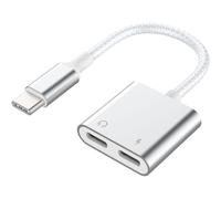 Force Power - Adaptateur audio Force Power Lite - USB C 100W PD, charge USB C, blanc, garantie à vie