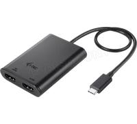 I-Tec Adaptateur USB-C vers double HDMI 4K/60Hz 1x USB-C 2x HDMI 0,3 m