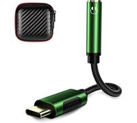 Adaptateur Usb C Jack 3.5Mm, Adaptateur Écouteur Usb Type C Jack Audio Pour Iphone 16E 16 15 Samsung A16 A55 A34 A56 A36 S24 S23 Fe Ultra S22 S21 Xiaomi 14T Pro Poco X7 Pro Pixel 9[CAS6215560]