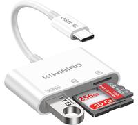 Adaptateur Usb C Lightning 6En1 Lecteur Carte Sd Micro Sd Usb3.0 2.0 Multiport Type C Chargeur Câble Jack Pour Apple Iphone 16 15 14 Pour Ipad Compatible Avec Samsung Card Reader Mémoire Transfert Tf