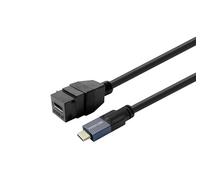 Adaptateur USB-C mâle/femelle Vivolink PROKEYUSBCFM1B 1 m