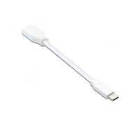 Adaptateur USB-C mâle/USB-A fem. USB 3.2 Gen 1 - 0,15 m - blanc