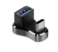 Adaptateur USB C mâle vers Femelle, Extension Type-c 180 degrés pour ASUS ROG Ally/Steam Deck/Tablette (mâle à A Femelle)