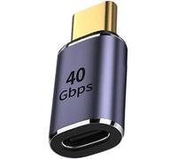Adaptateur Usb C Mâle Vers Femelle, Usb4 Type C 100 W De Données D'Alimentation 8 K Adaptateur De Connecteur D'Extension Vidéo[YIN4184521]