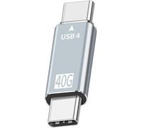 Adaptateur Usb C Mâle Vers Mâle, Usb4 Type C 100 W De Données D'Alimentation 8 K Adaptateur De Connecteur D'Extension Vidéo[YIN4184519]
