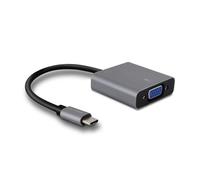 Adaptateur USB-C mâle vers VGA fem. - gris
