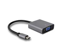 Adaptateur USB-C mâle vers VGA fem. - gris