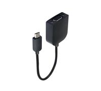 Adaptateur USB-C Mâle vers VGA Femelle Accsup 20 cm Noir