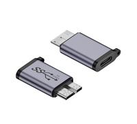 Adaptateur USB C Microo-B - Convertisseur de câble Minii type C Microo-B | Disque dur externe USB, adaptateur Microo-B USB C, adaptateur de câble de disque dur USB C, adaptateur
