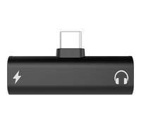 Adaptateur USB C MOBILITY LAB USB-C vers Jack + Charge rapide noir