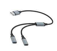 Adaptateur USB C multi-usage pour connecter le clavier, la souris, le stockage efficace de la puissance et la synchronisation des données