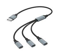 Adaptateur USB C multi-usage pour connecter le clavier, la souris, le stockage efficace de la puissance et la synchronisation des données