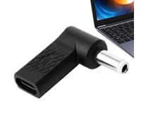 Adaptateur USB C PD À DC Barrel - Port De Charge D'ordinateur Portable, Convertisseur d'alimentation | Connecteur De Jack DC Compact, Câble D'interface USB Type C pour La Compatibilité des Cahiers