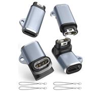 Adaptateur USB-C pour montres Garmin, câble de recharge Garmin Type-C compatible avec les modèles Fenix 8,7X,6 Pro, Forerunner 165/965/265, Vivoactive 6,4S, Instinct 3, Epix 2, Venu 3S,SQ (lot de 4)