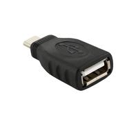 Adaptateur USB C - Qoltec - 50396 - 0,04 m - Mâle-Femelle - USB 2.0/3.0
